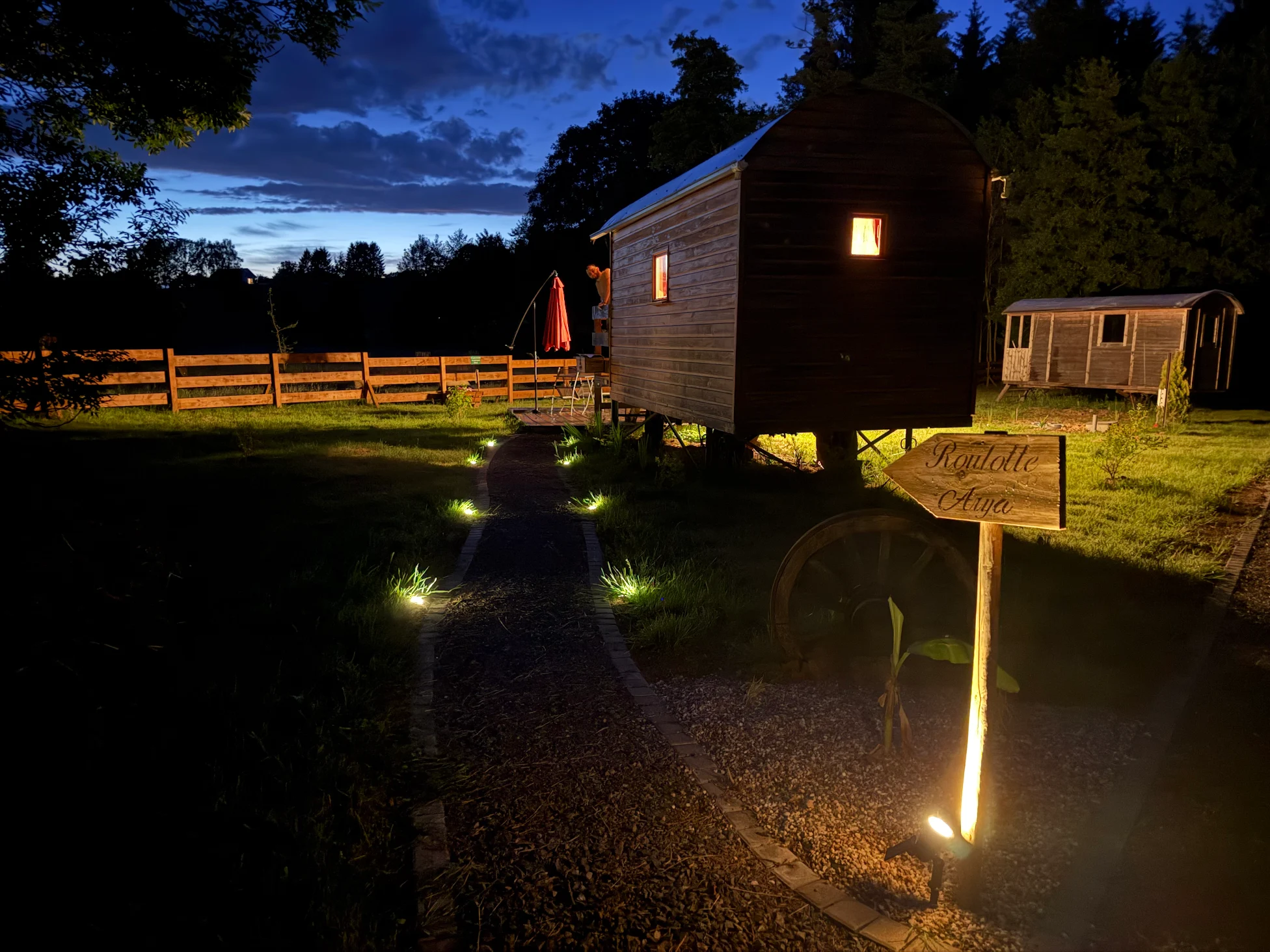 exterieur lumiere nuit